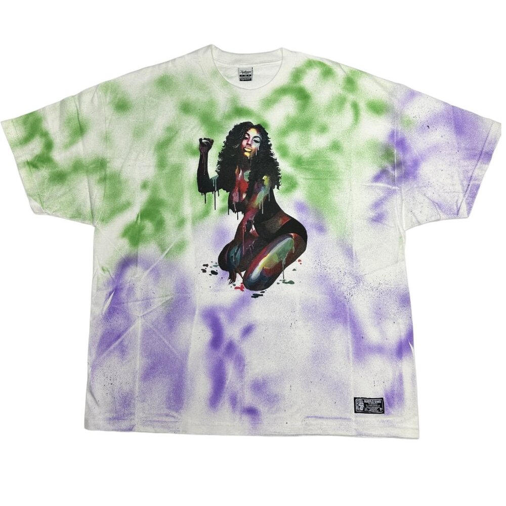 Reworked Hustle Gang Powergirl Tee (3X)